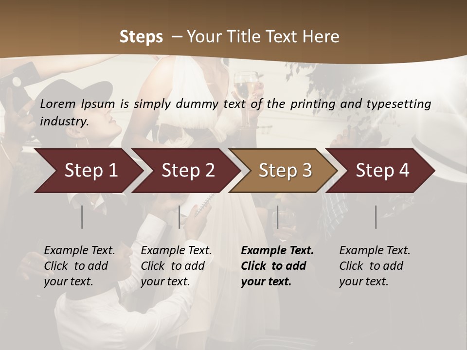 Classic Girl Posing PowerPoint Template