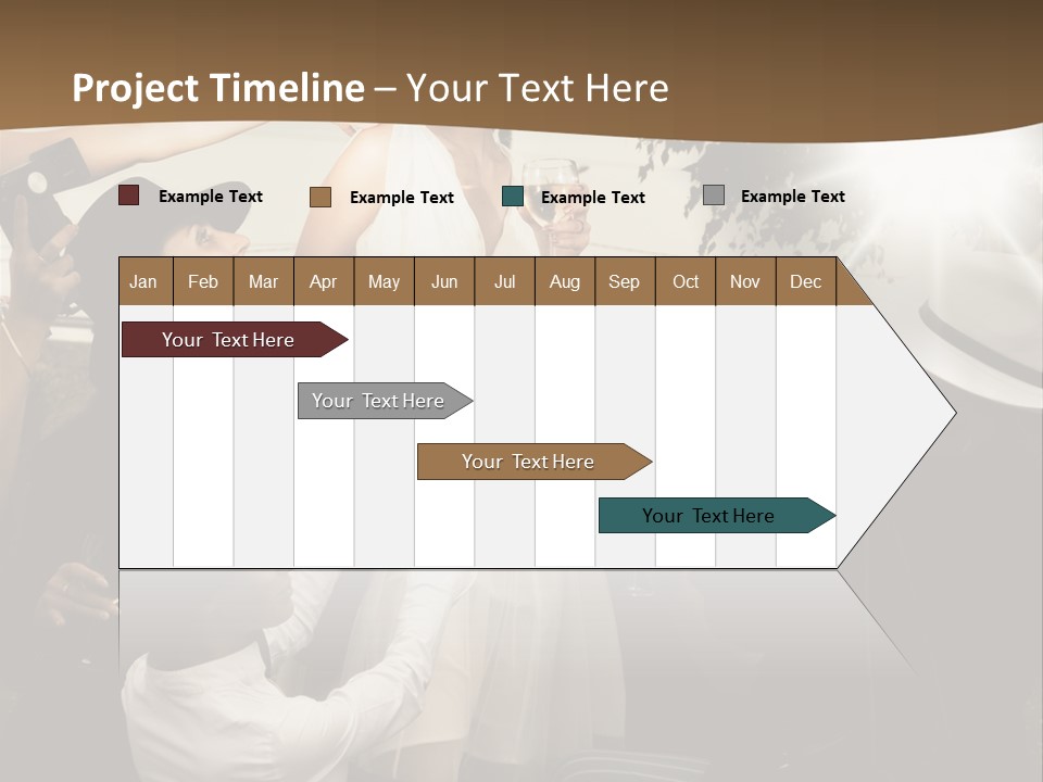 Classic Girl Posing PowerPoint Template