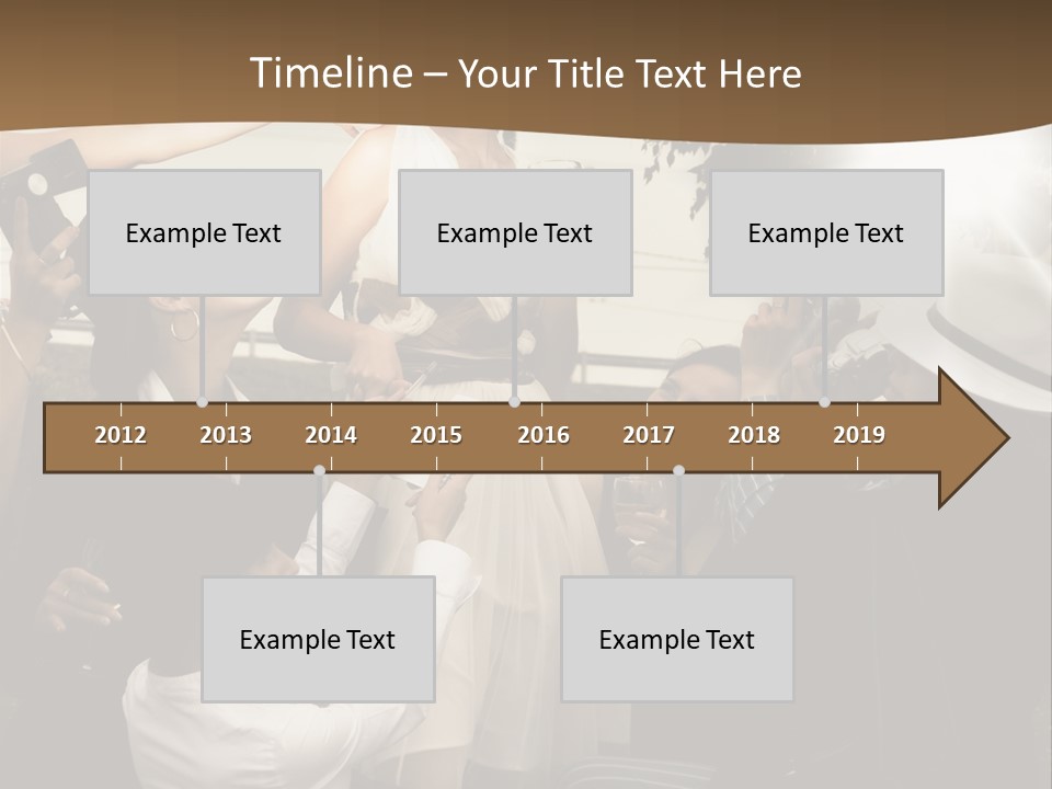 Classic Girl Posing PowerPoint Template