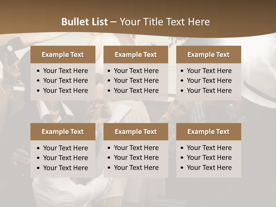 Classic Girl Posing PowerPoint Template