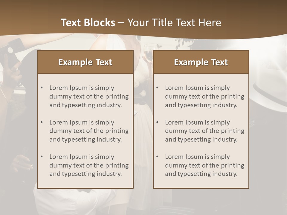 Classic Girl Posing PowerPoint Template