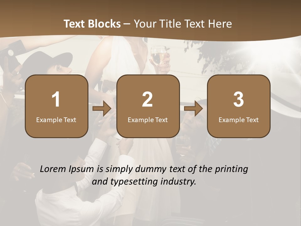 Classic Girl Posing PowerPoint Template