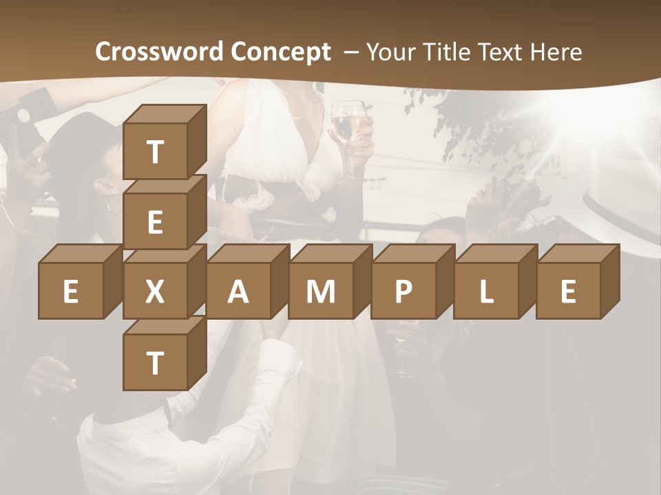 Classic Girl Posing PowerPoint Template