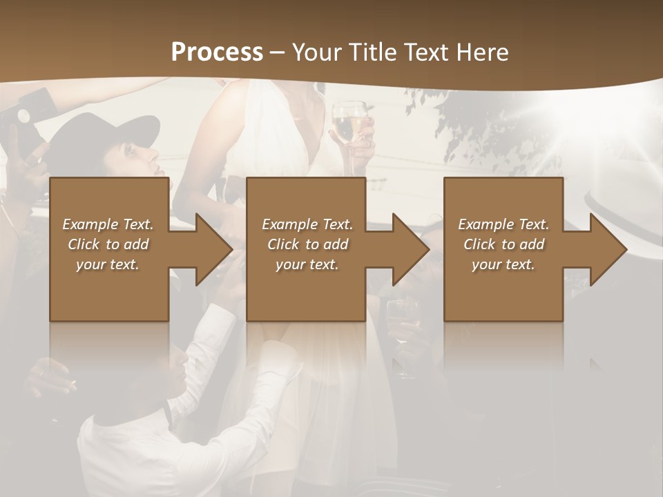 Classic Girl Posing PowerPoint Template