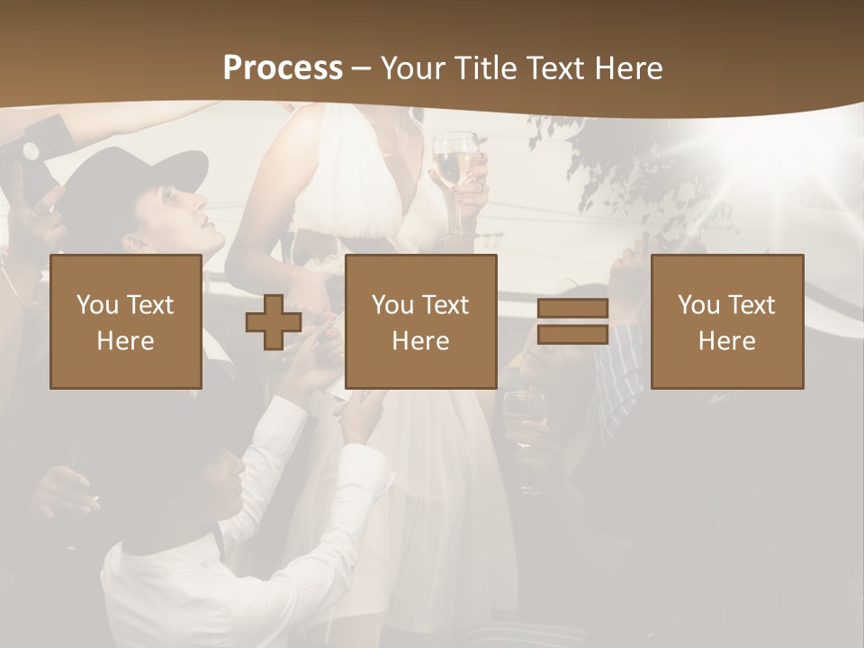 Classic Girl Posing PowerPoint Template