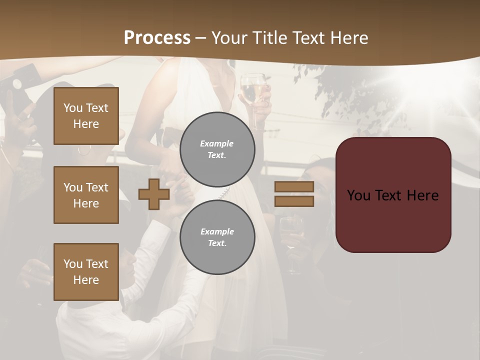 Classic Girl Posing PowerPoint Template