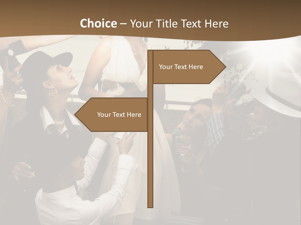 Classic Girl Posing PowerPoint Template