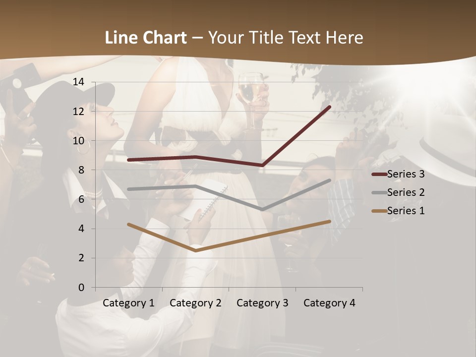 Classic Girl Posing PowerPoint Template