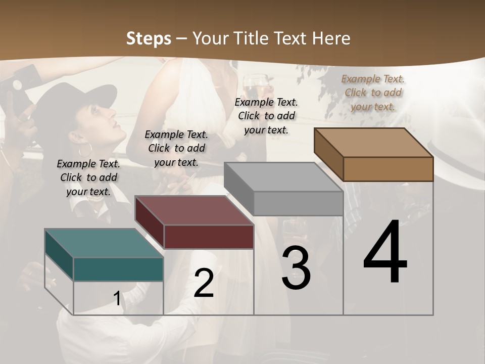 Classic Girl Posing PowerPoint Template