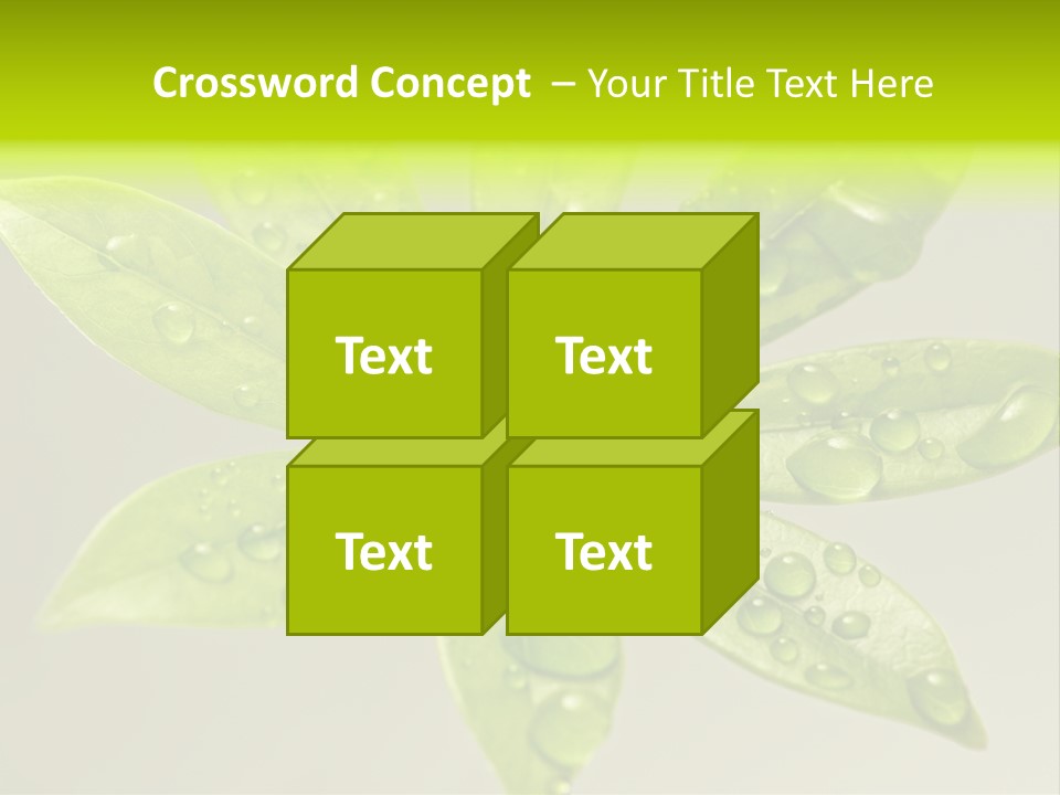 Season Weather Growth PowerPoint Template