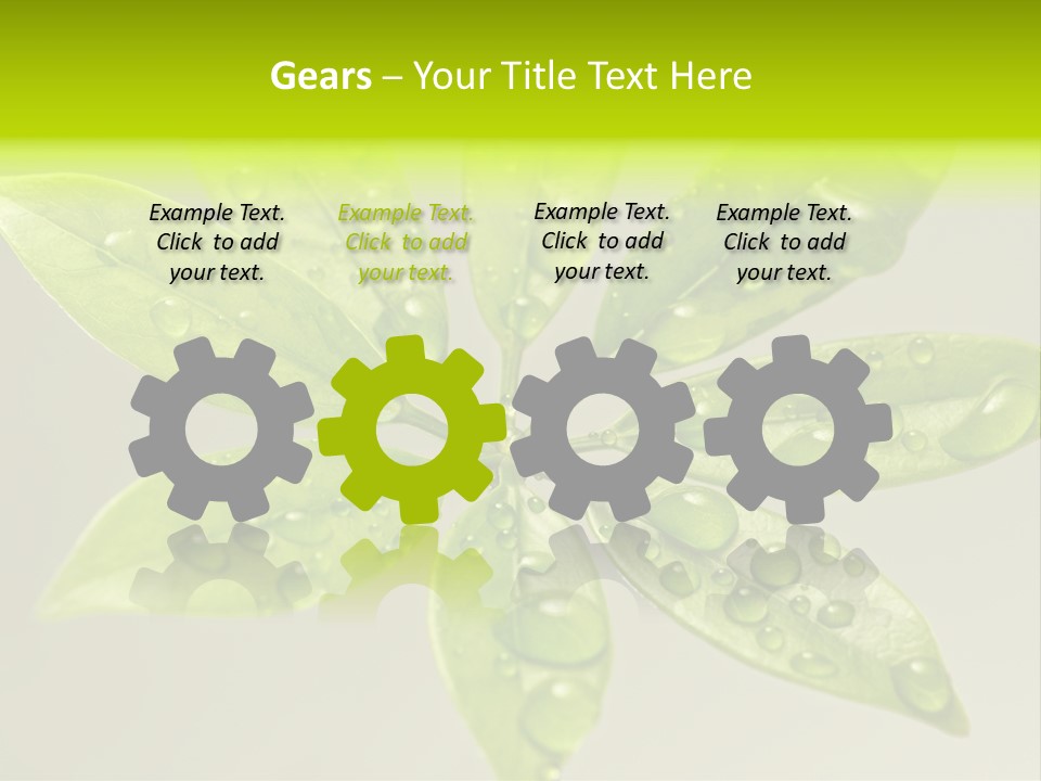 Season Weather Growth PowerPoint Template