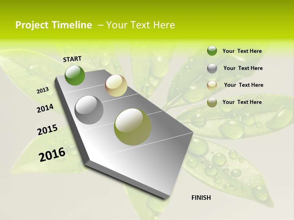 Season Weather Growth PowerPoint Template