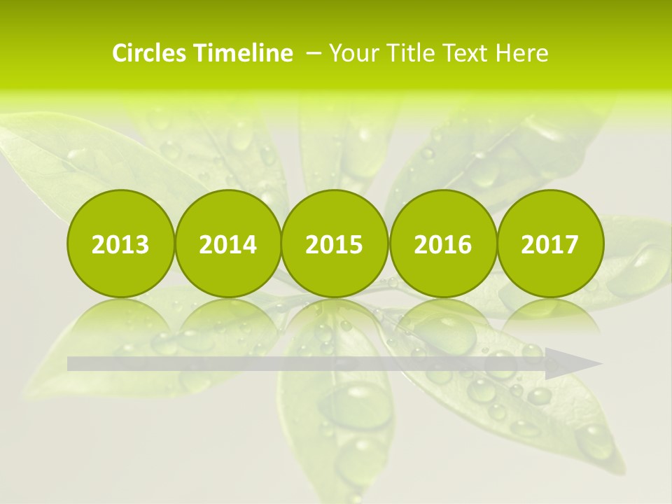 Season Weather Growth PowerPoint Template