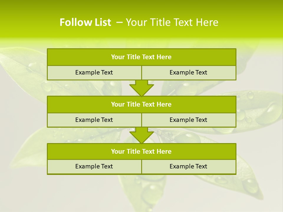 Season Weather Growth PowerPoint Template