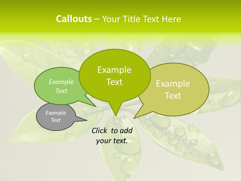 Season Weather Growth PowerPoint Template