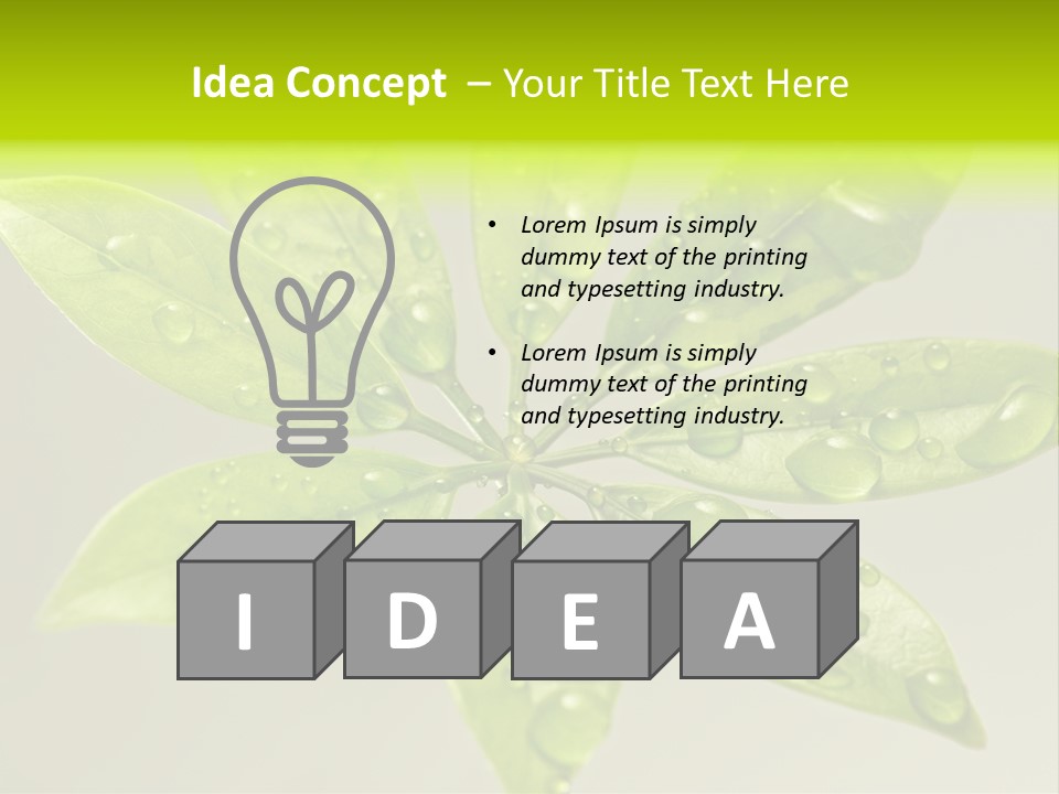 Season Weather Growth PowerPoint Template