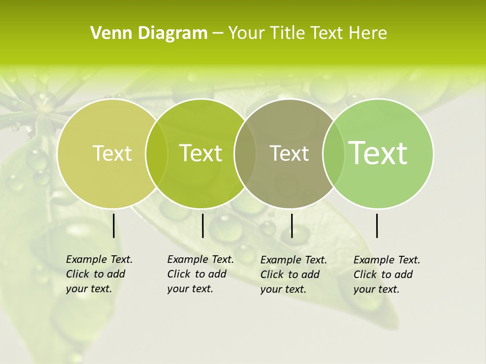 Plant Closeup Environment PowerPoint Template