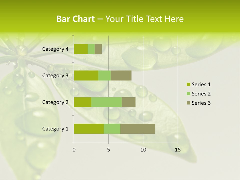 Plant Closeup Environment PowerPoint Template