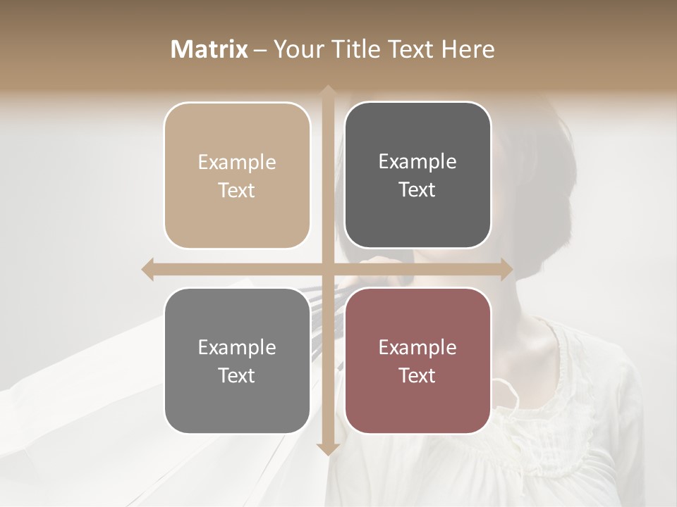 Women Beauty Hair PowerPoint Template