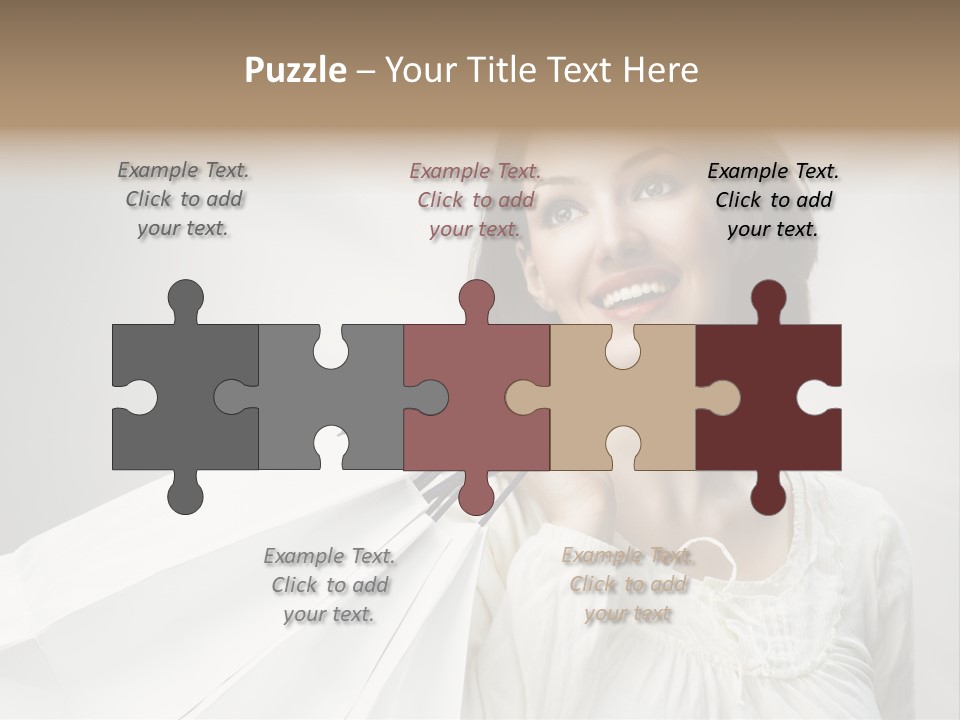 Women Beauty Hair PowerPoint Template