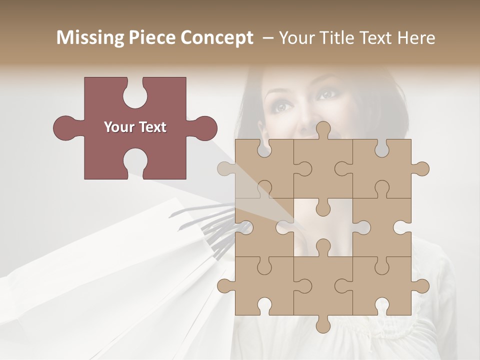 Women Beauty Hair PowerPoint Template