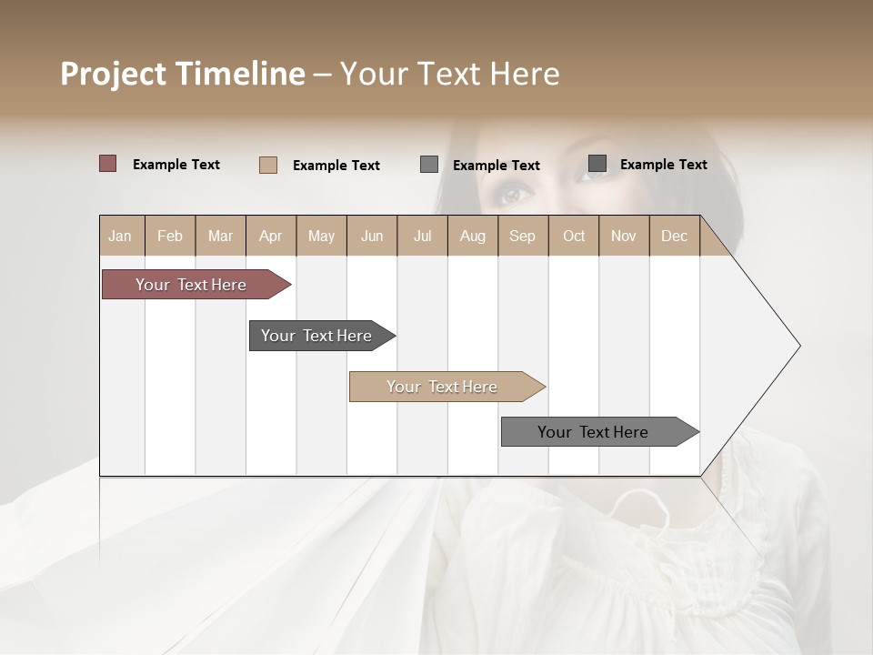 Women Beauty Hair PowerPoint Template