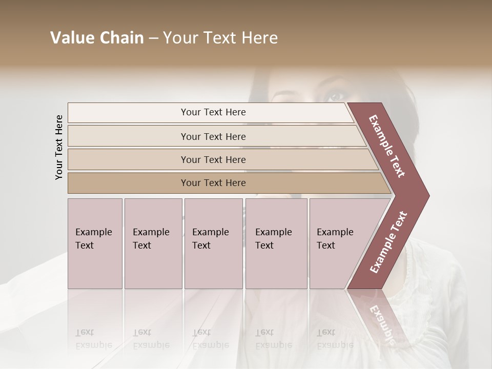 Women Beauty Hair PowerPoint Template