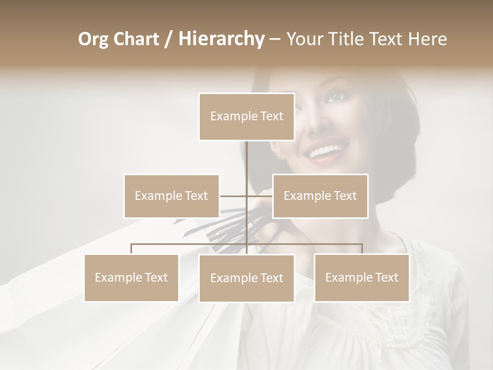 Women Beauty Hair PowerPoint Template