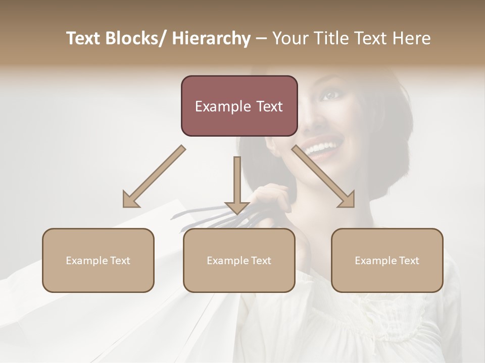 Women Beauty Hair PowerPoint Template