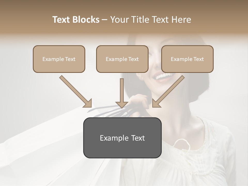 Women Beauty Hair PowerPoint Template