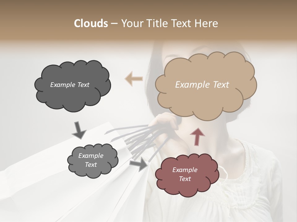 Women Beauty Hair PowerPoint Template