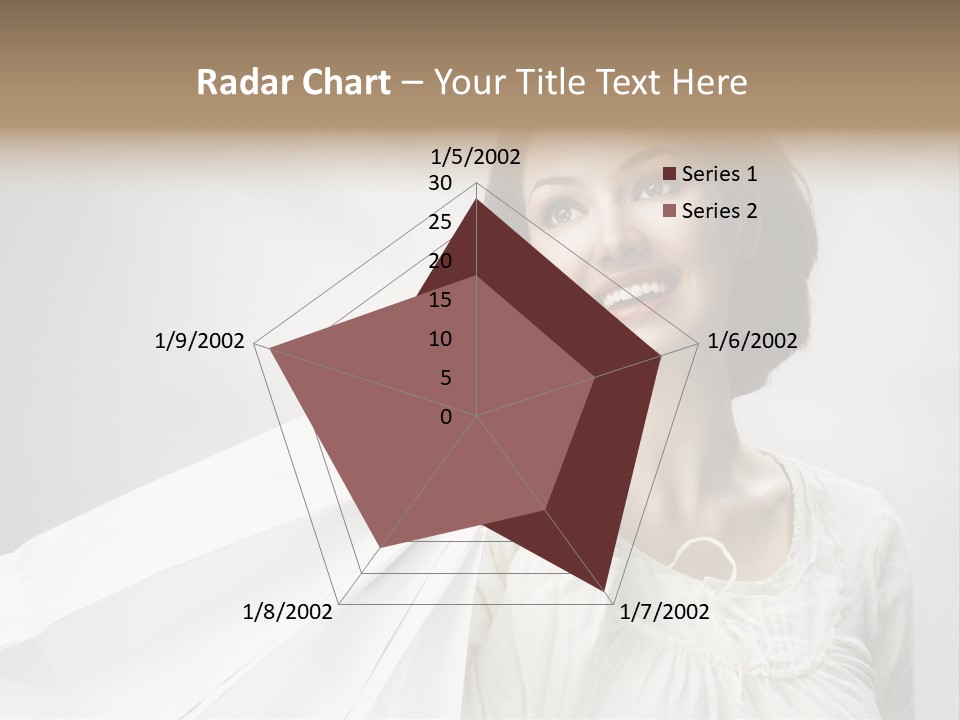 Women Beauty Hair PowerPoint Template