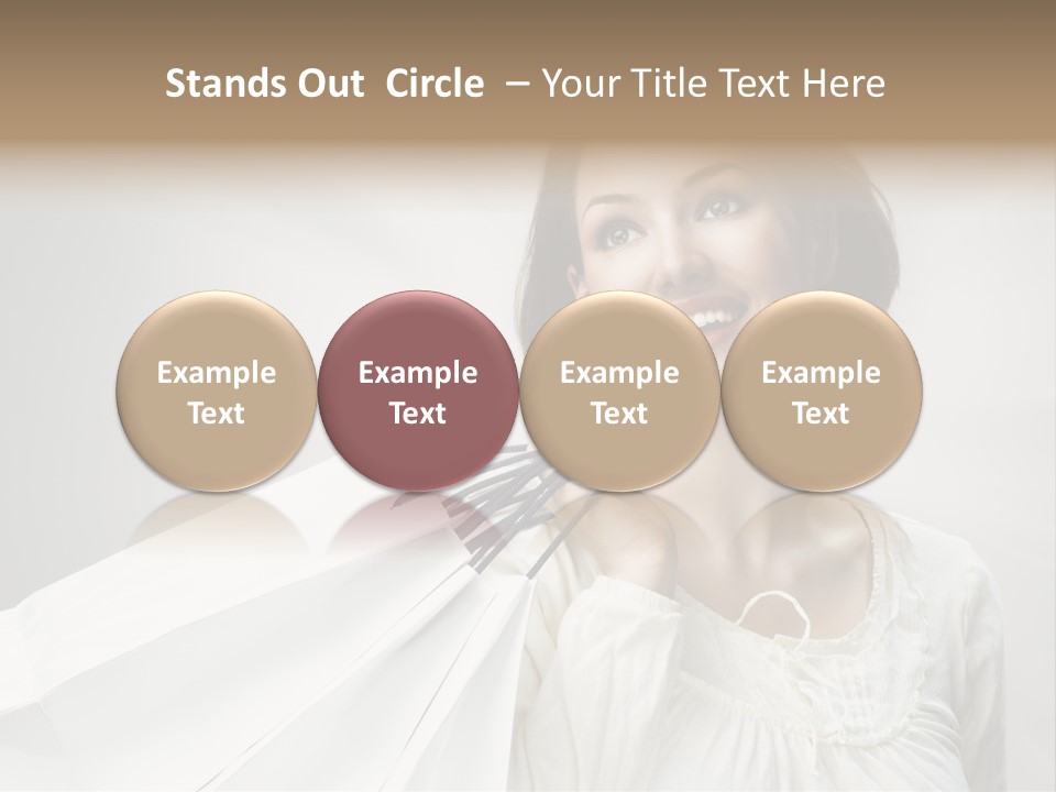 Women Beauty Hair PowerPoint Template