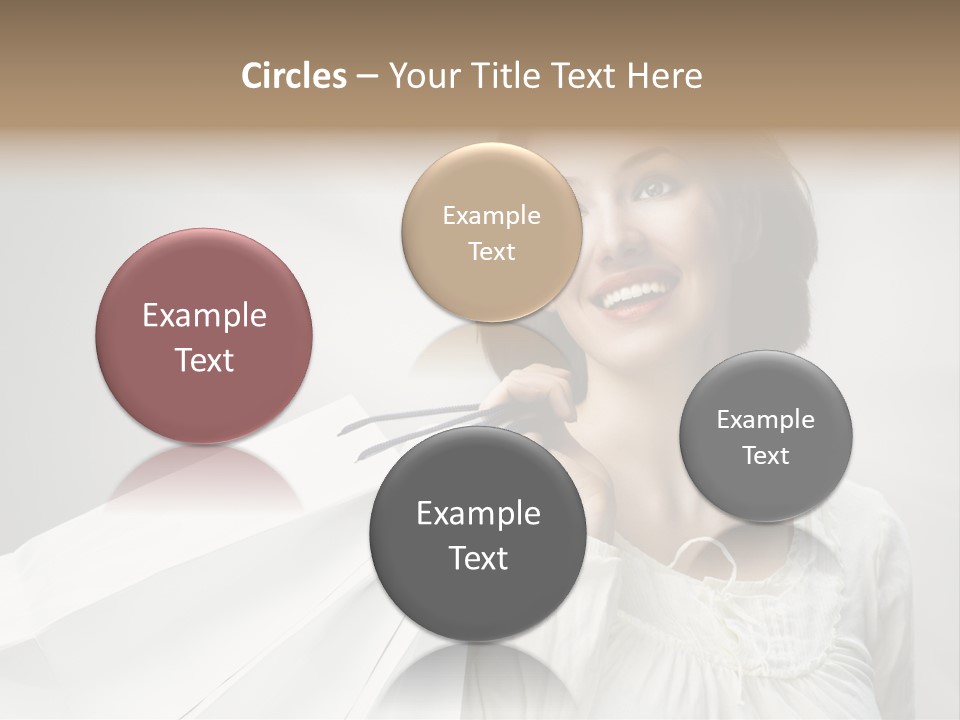 Women Beauty Hair PowerPoint Template