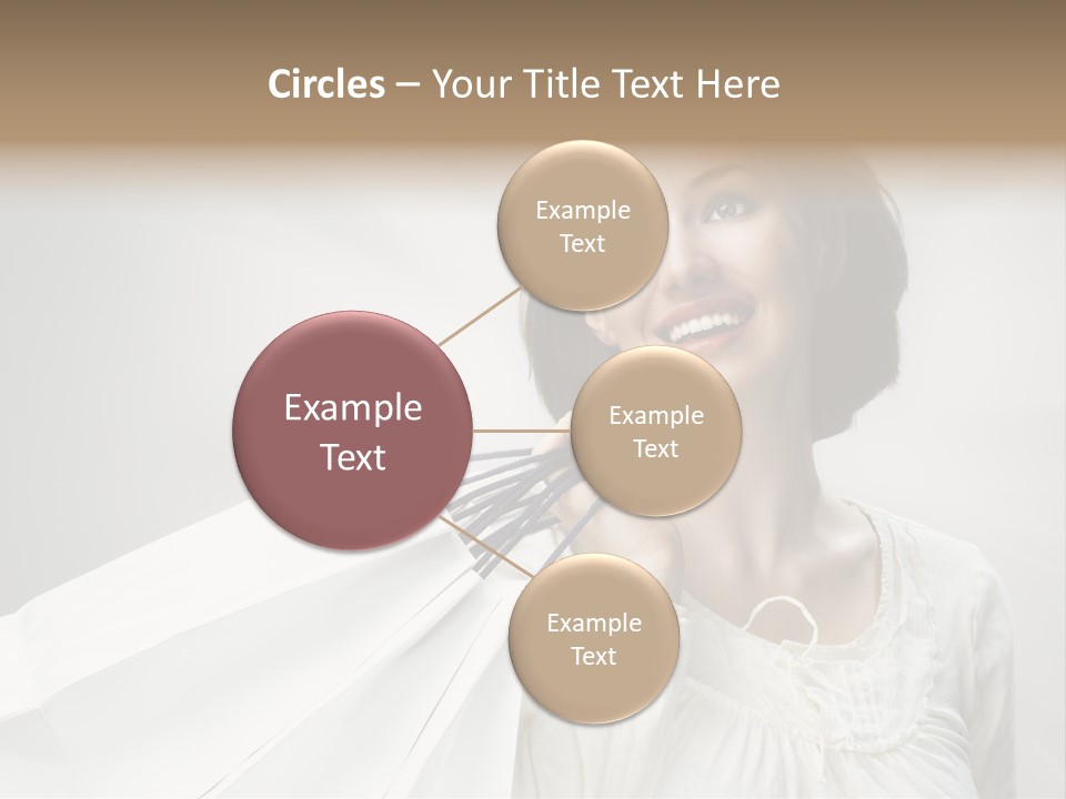 Women Beauty Hair PowerPoint Template