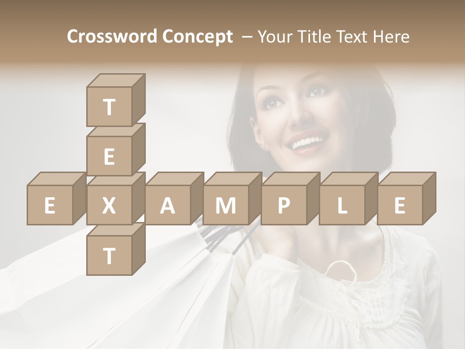 Women Beauty Hair PowerPoint Template