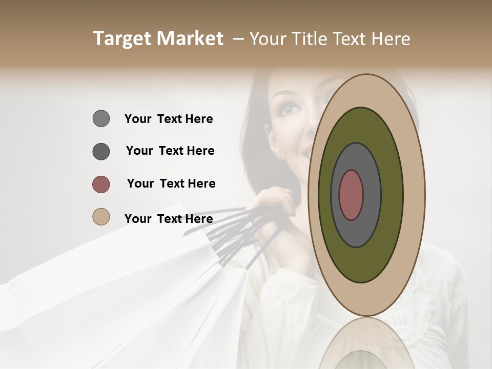 Women Beauty Hair PowerPoint Template