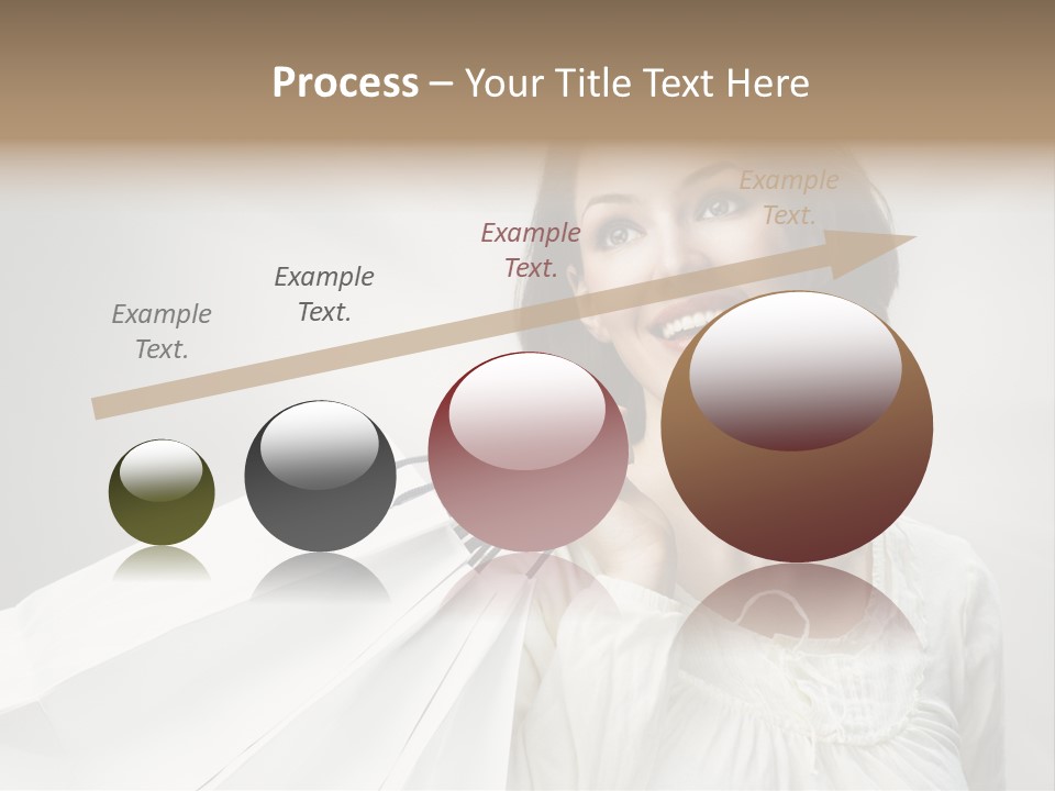 Women Beauty Hair PowerPoint Template