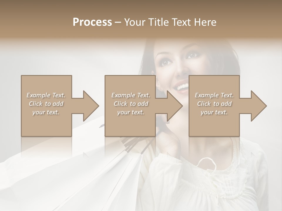 Women Beauty Hair PowerPoint Template