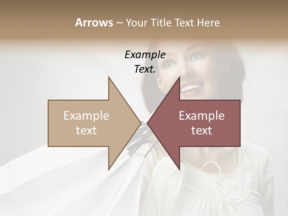 Women Beauty Hair PowerPoint Template