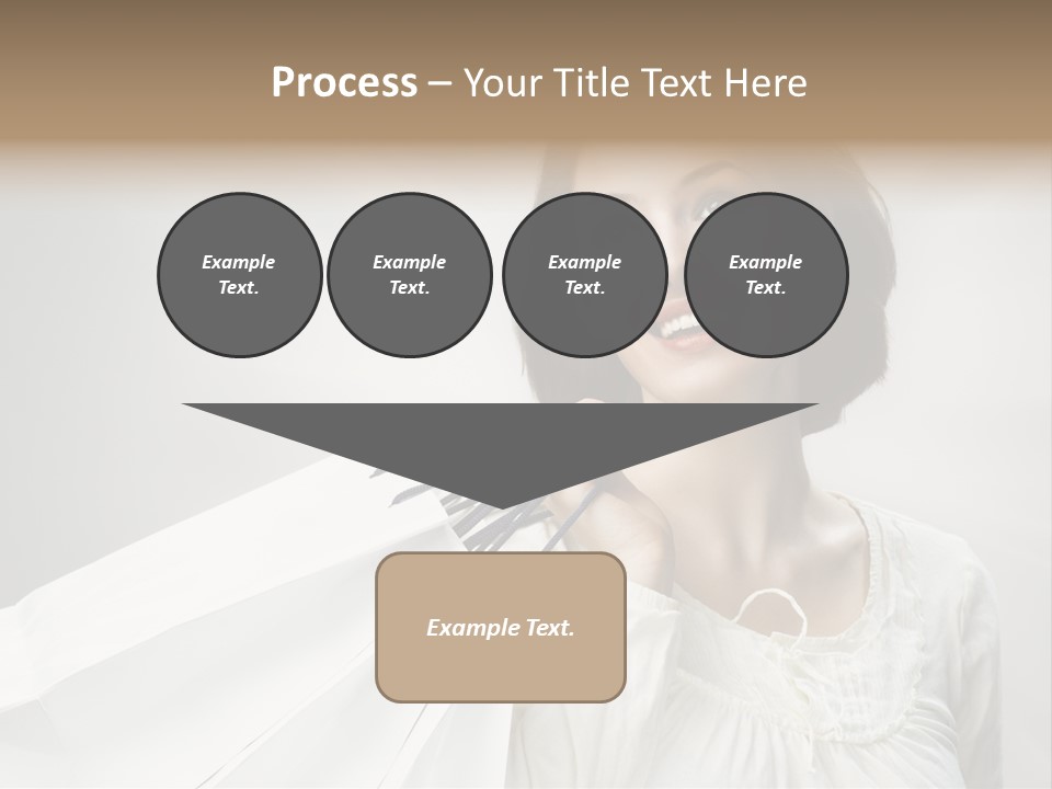 Women Beauty Hair PowerPoint Template