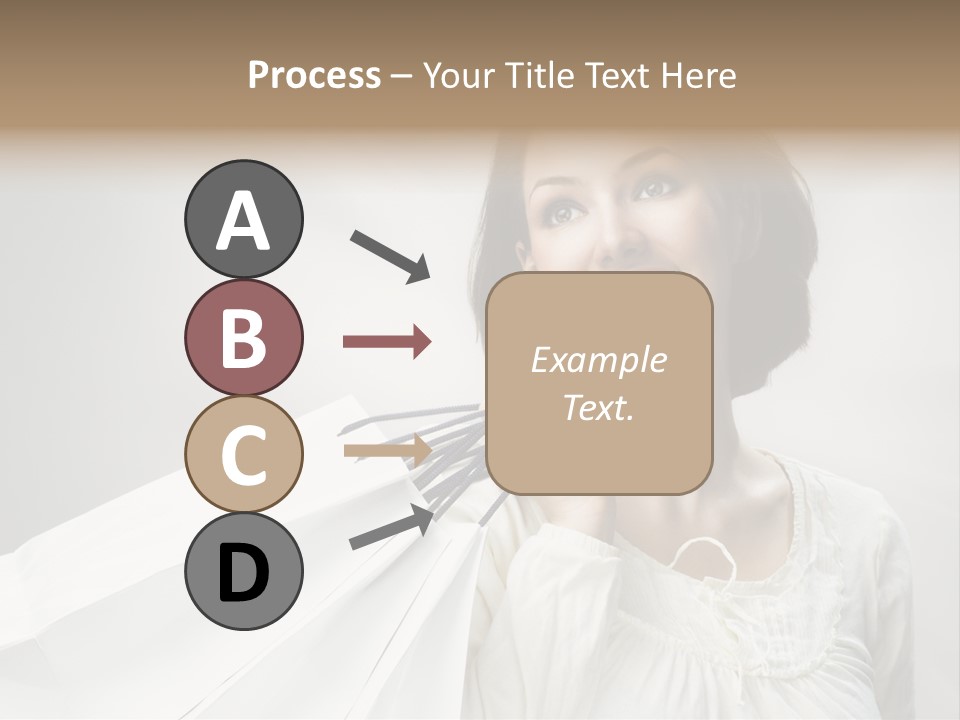 Women Beauty Hair PowerPoint Template