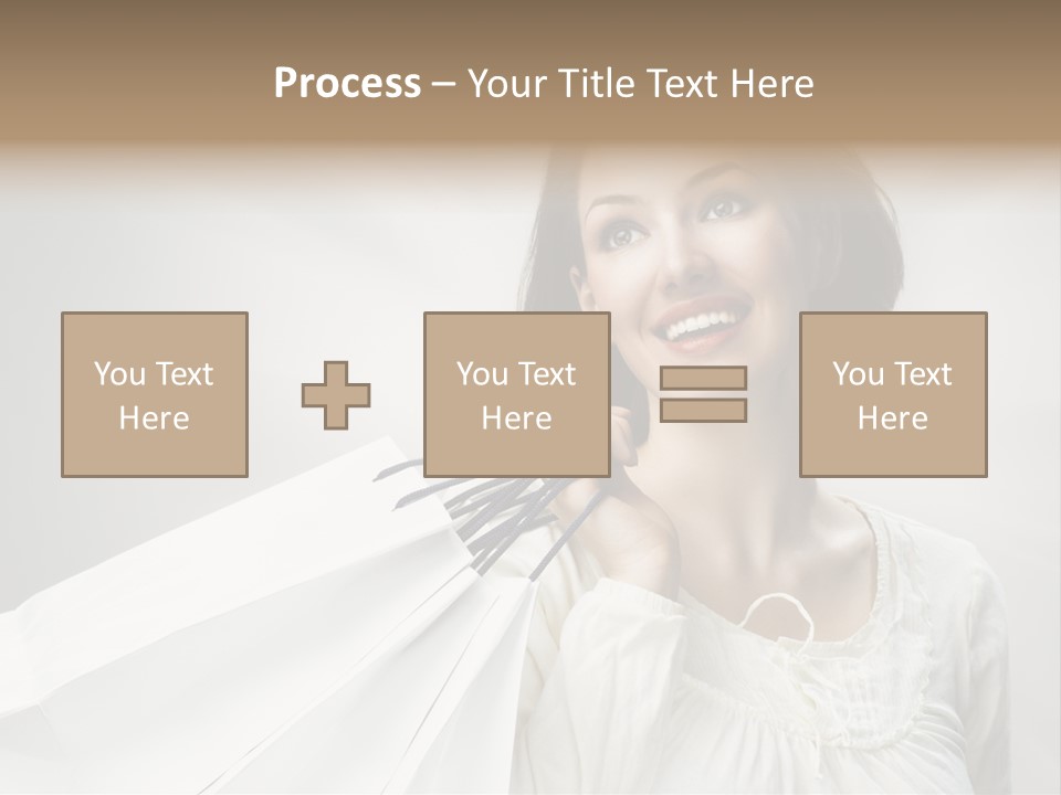 Women Beauty Hair PowerPoint Template