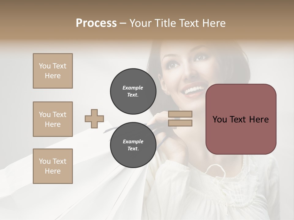 Women Beauty Hair PowerPoint Template