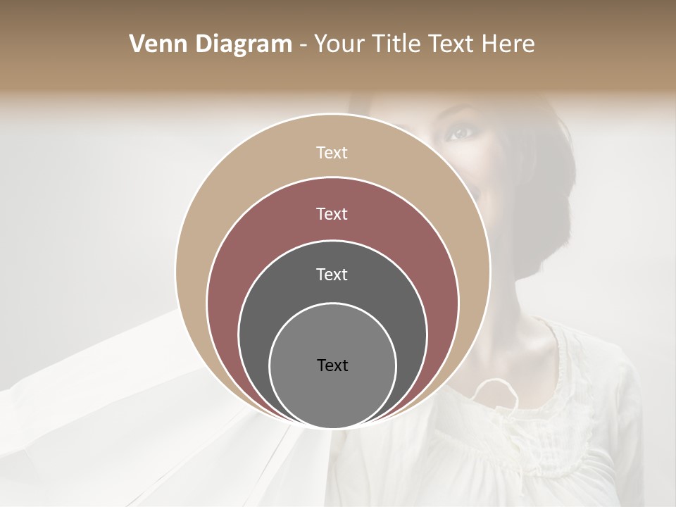 Women Beauty Hair PowerPoint Template