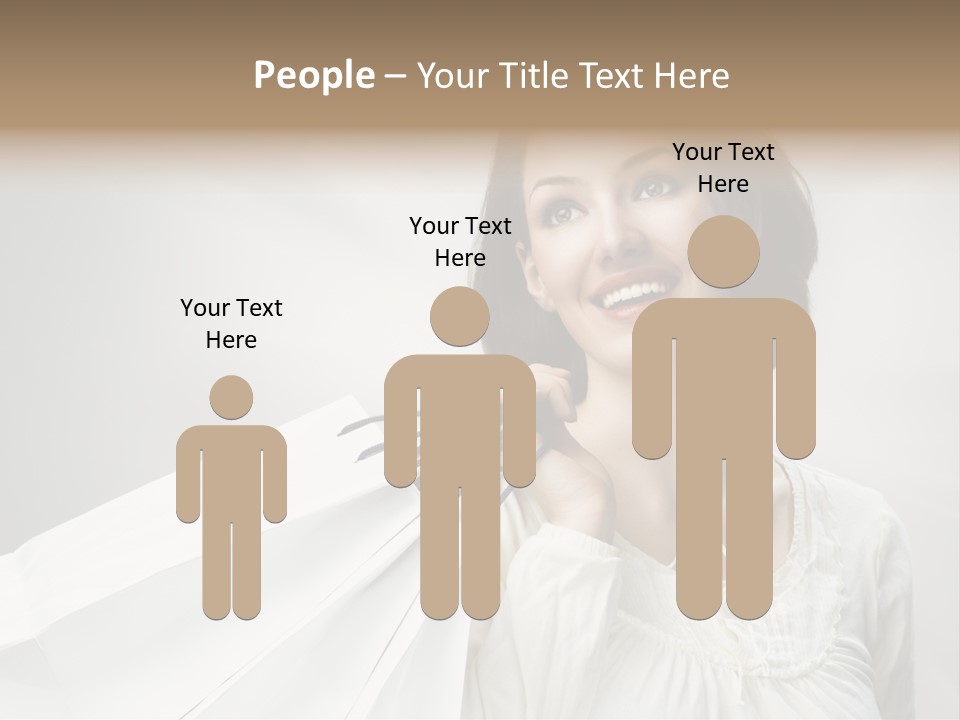 Women Beauty Hair PowerPoint Template