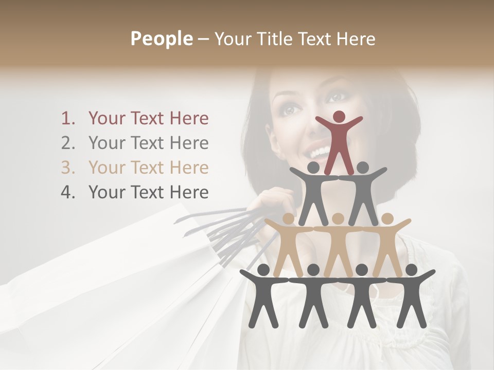 Women Beauty Hair PowerPoint Template