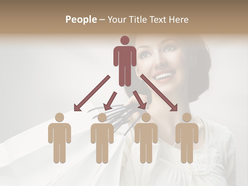 Women Beauty Hair PowerPoint Template