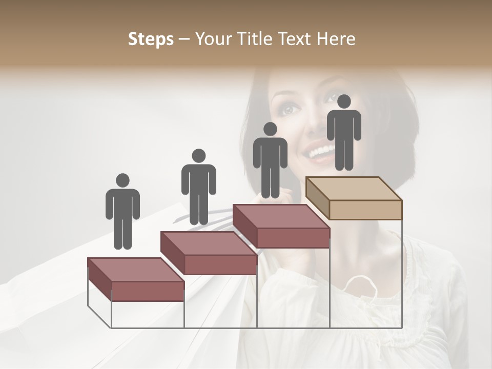 Women Beauty Hair PowerPoint Template