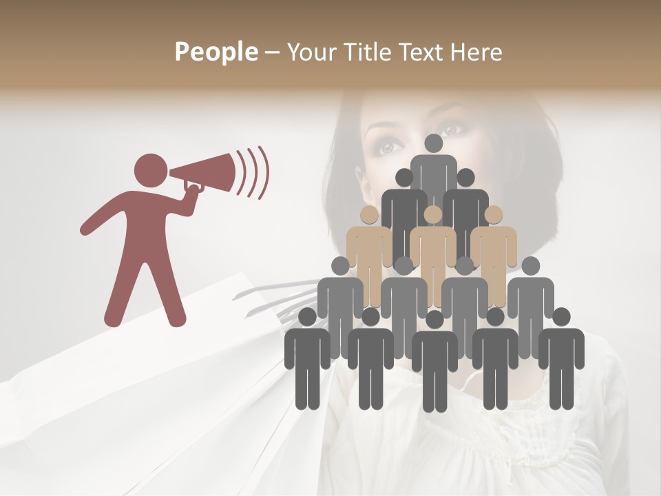 Women Beauty Hair PowerPoint Template